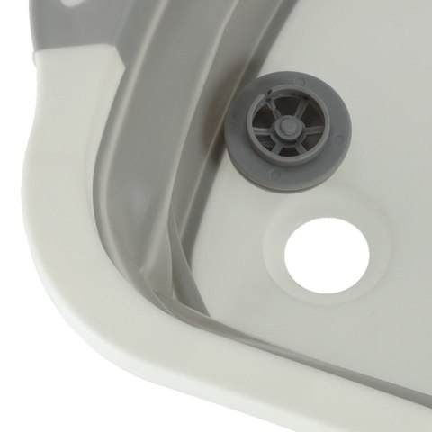 Miska składana silikonowa z odpływem deska do krojenia zlew turystyczny ociekacz