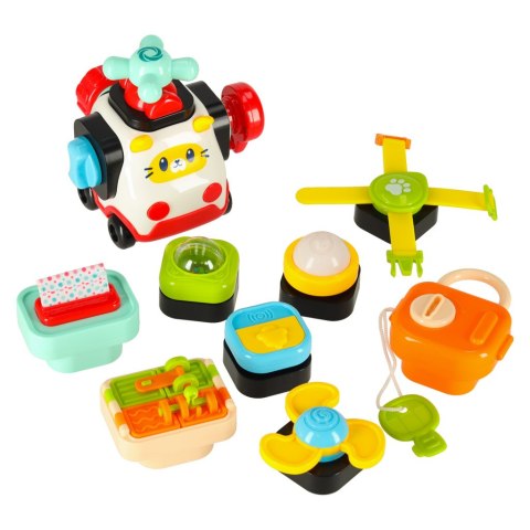 Tablica manipulacyjna interaktywna edukacyjna zabawka sensoryczna dla dzieci