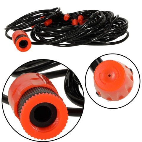 Zraszacz ogrodowy system nawadniania 15m Kurtyna wodna mgiełka