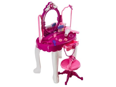 Toaletka dla Małej Księżniczki - dźwięki, światło, akcesoria, gniazdo MP3 Przecena 3