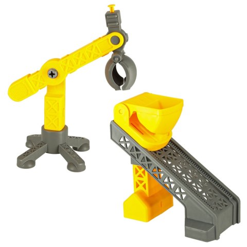 Piasek dla dzieci 1100g zamek pojazdy foremki figurki zestaw kreatywny