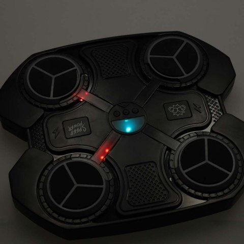 Tarcza bokserska treningowa na ścianę trenażer muzyka światła LED USB