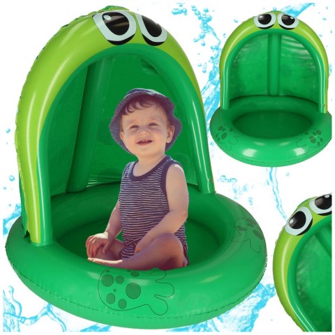 Basen dmuchany dla dziecka brodzik z daszkiem żaba 95cm