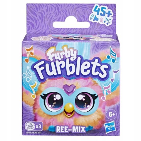 Furby Furblets Ree-Mix interaktywna maskotka dla dziecka Furbiś