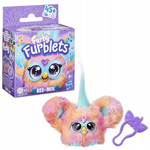 Furby Furblets Ree-Mix interaktywna maskotka dla dziecka Furbiś