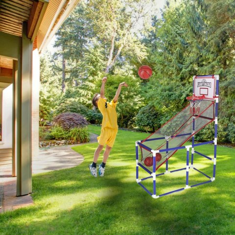 Koszykówka gra zręcznościowa sportowa przenośny basketball 2 piłki pompka