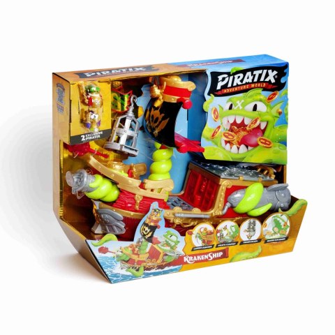 Piratix Kraken Statek Piracki seria 2 - Shark Treasure