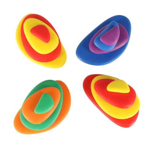 Kamyki kreatywne kolorowe układanka montessori