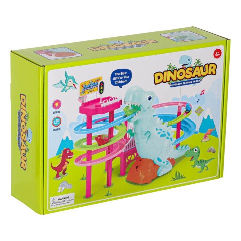 Wyścig dinozaurów tor dinozaur dźwięki światła