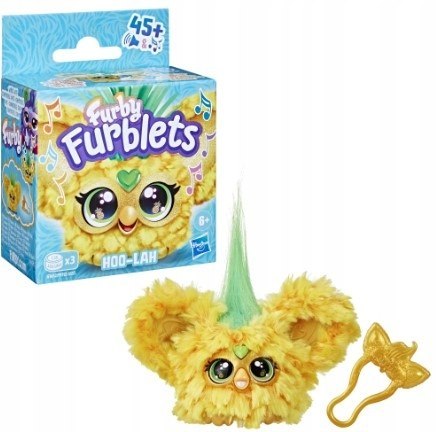 Furby Furblets Hoo-Lah maskotka interaktywna Furbiś