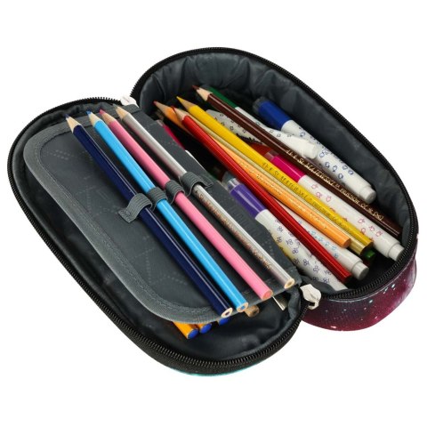 Piórnik saszetka usztywniony z klapką Nebula