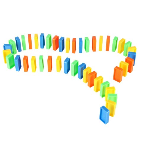 Samolot wyrzutnia napędzana domino gra edukacyjna domino zestaw klocki 2x samolot schody kula