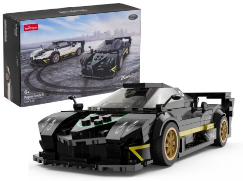 Autko 1:28 Pagani Zonda R Klocki Czarny RASTAR