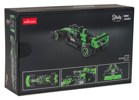 Bolid 1:24 Stake F1 Team KICK Sauber C44 Klocki Zielony RASTAR