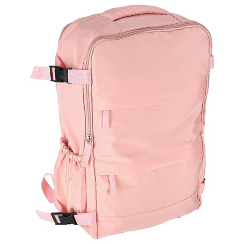 Plecak podróżny turystyczny bagaż różowy 45x30 cm