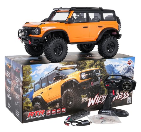 Auto R/C WILDERNESS 1:10 Żółty