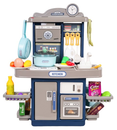 Kuchnia Niebieska z Funkcją Świateł i Dźwięku + Akcesoria