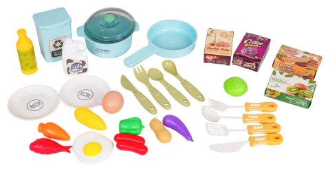 Kuchnia Niebieska z Funkcją Świateł i Dźwięku + Akcesoria