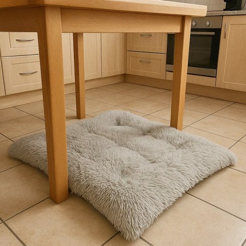 Legowisko dla psa mata XXL szary 110x75cm