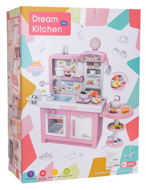 MEGA Kuchnia Różowa + Akcesoria