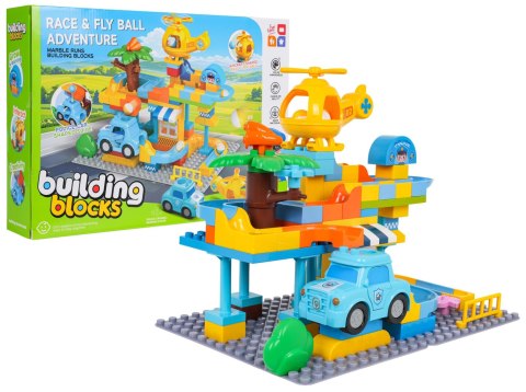 Zestaw Dużych Klocków Stacja Policji 93el.