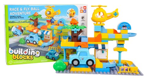 Zestaw Dużych Klocków Stacja Policji 93el.