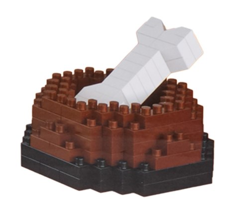 Klocki Piesek do Złożenia Wels Corgi- zestaw konstrukcyjny 3D 1200el.