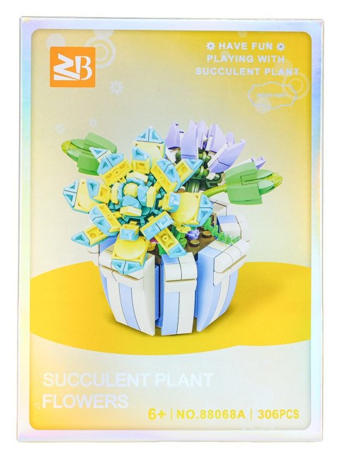 Zestaw Klocków Kwiaty 306el.