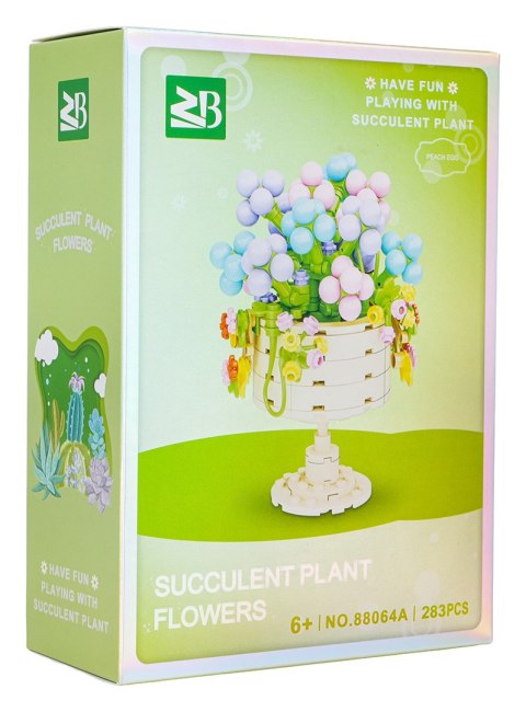 Zestaw Klocków Kwiaty