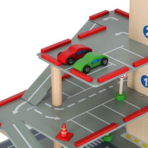LULILO Parking drewniany BENINO piętrowy garaż miejski