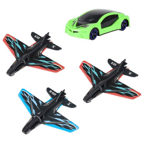 Pistolet wyrzutnia samochodów i samolotów automat