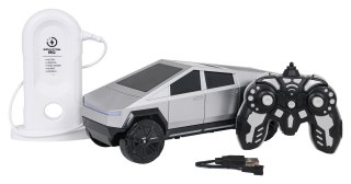 Cyber PickUp Srebrny auto zdalnie sterowane do driftu dźwięki światła