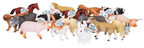 Zestaw Zwierząt 18el. Farma