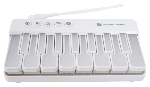 Mata Muzyczna Pianinko Białe