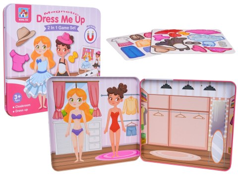 Metalowy Zestaw Dla Małej Stylistki 2w1