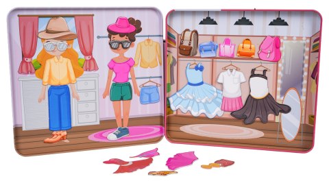 Metalowy Zestaw Dla Małej Stylistki 2w1