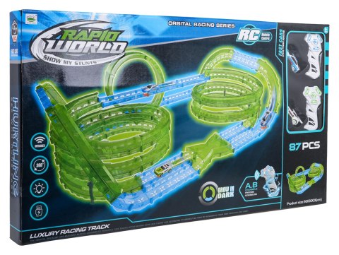 Tor Wyścigowy Świecący w Ciemności 83el.