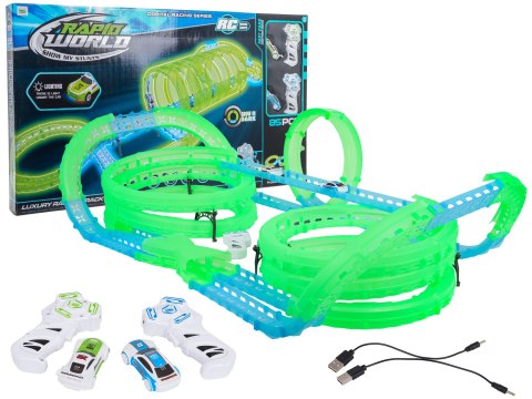 Tor Wyścigowy Świecący w Ciemności 83el.