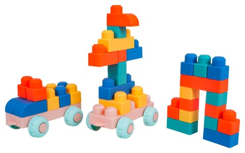 Zestaw Miękkich Klocków 45el.