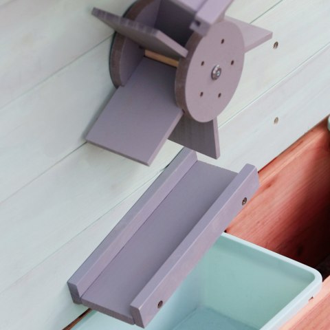 Piaskownica drewniana LULILO Sablo obracany dach