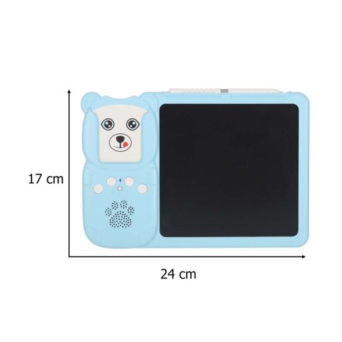 Czytnik do fiszek nauka angielskiego znikopis niebieski