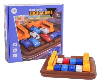 Gra Logiczna Traffic wydostań się z korka ulicznego dla dzieci i dorosłych