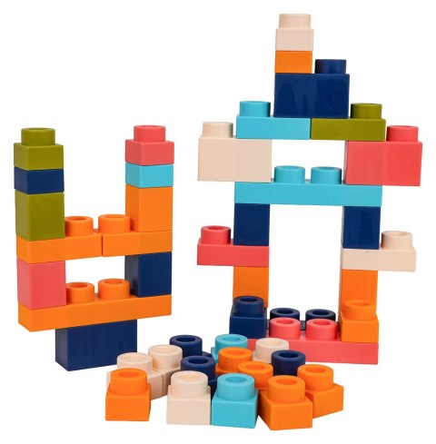 Zestaw Miękkich Klocków 44el. + Opakowanie Tygrysek