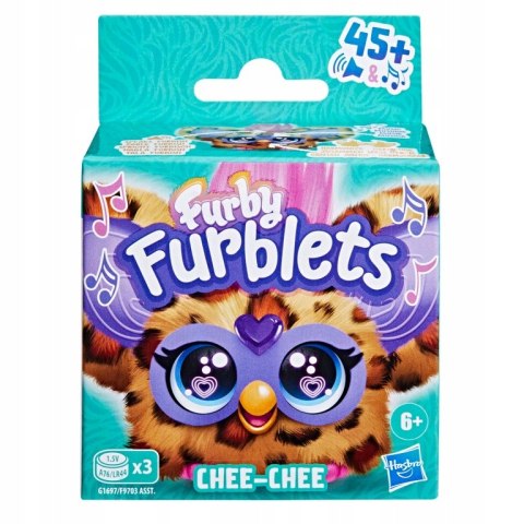 Furby Furblets Chee-Chee interaktywna maskotka dla dziecka Furbiś