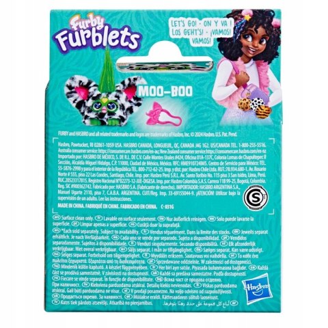 Furby Furblets Moo-Boo interaktywna maskotka dla dziecka Furbiś