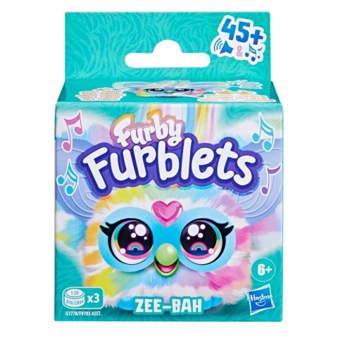 Furby Furblets Zee-Bah Furbiś Interaktywne zwierzątko Hasbro