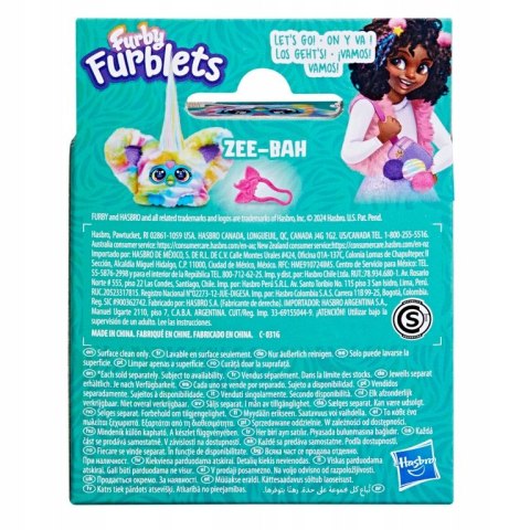 Furby Furblets Zee-Bah Furbiś Interaktywne zwierzątko Hasbro