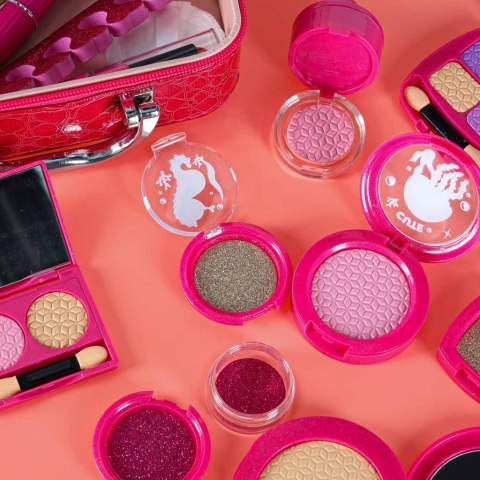 Kuferek zestaw kosmetyków do makijażu i paznokci makeup dla dzieci 22 elementy