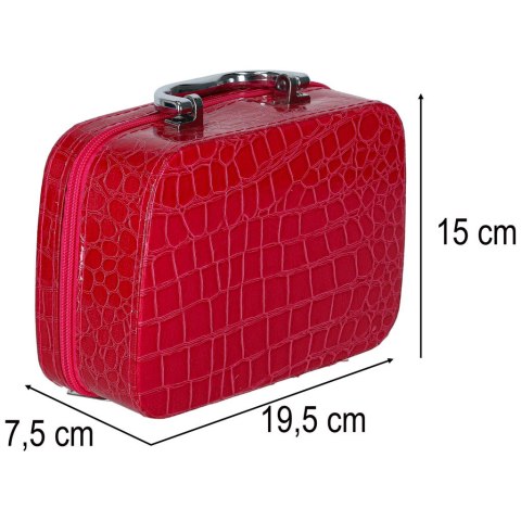 Kuferek zestaw kosmetyków do makijażu i paznokci makeup dla dzieci 22 elementy