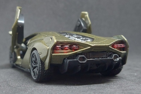 Lamborghini Sian FKP 37 1:32 Auto Kolekcjonerskie Samochód napęd Pull-Back